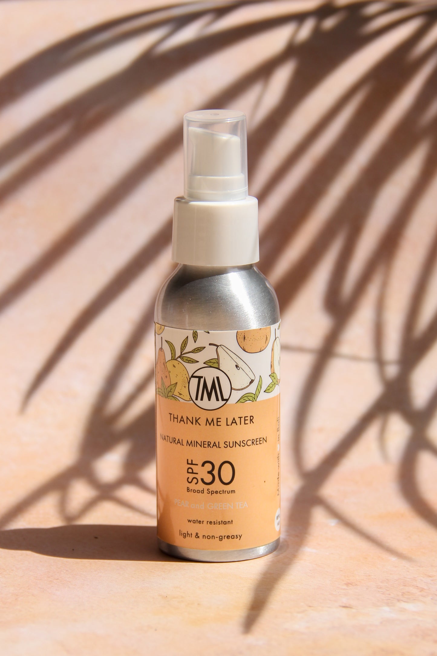 Pear & Green tea SPF30 Mineral/Vegan