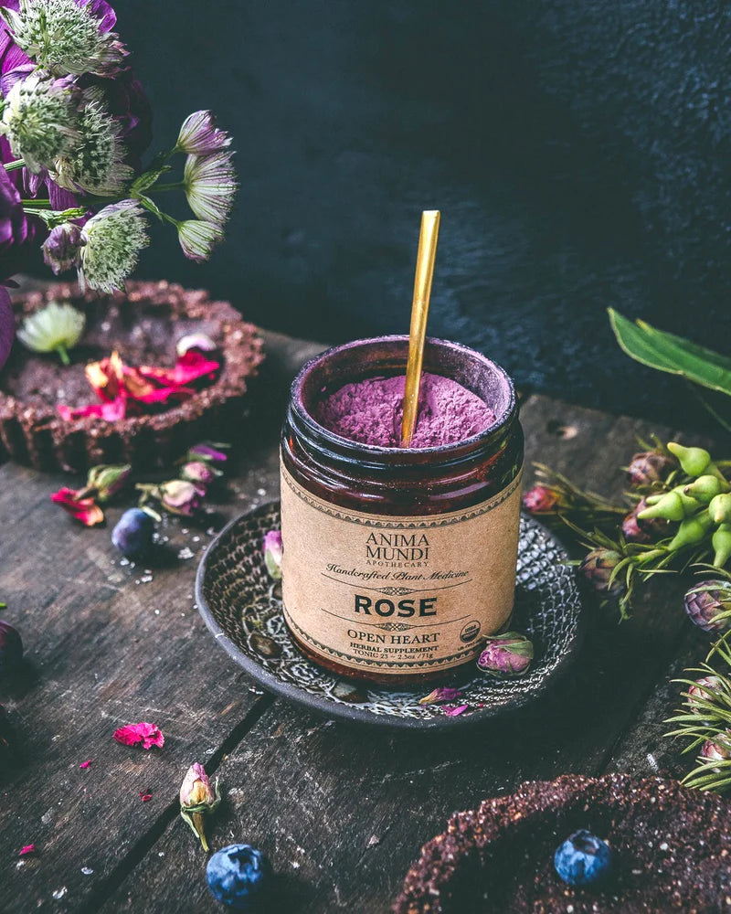 rose open heart powder - anima mundi