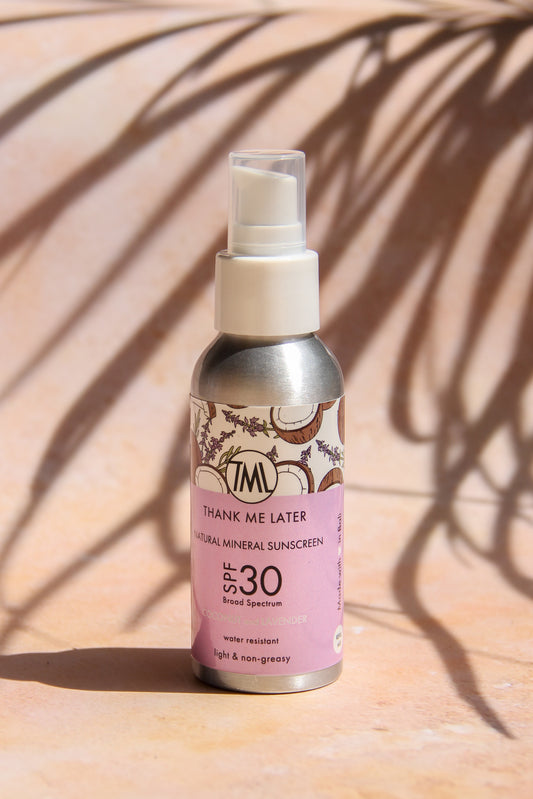 Coconut-Lavender SPF30 Mineral/Vegan