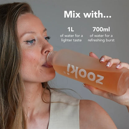30x Zooki Electrolyte + Energy and Focus Peach Flavour